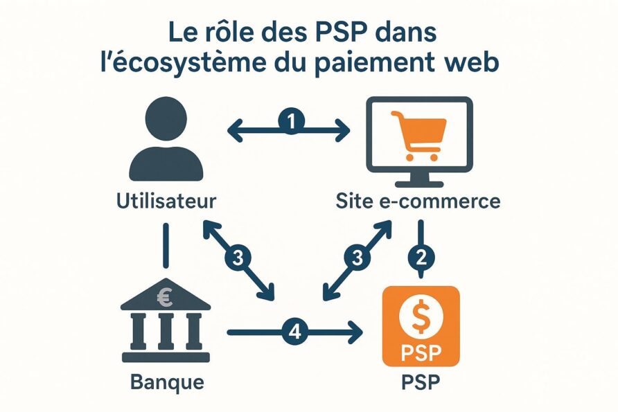 Le rôle des PSP dans l’écosystème du paiement web